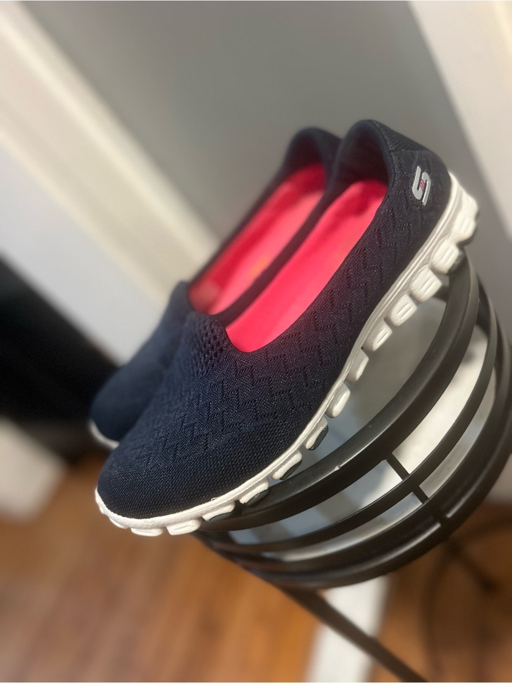 Skechers Women Shoes, Dark Blue Memory Foam- Size 7